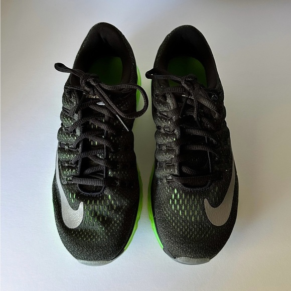 NIKE AIR MAX 2016 (GS) BLACK VOLT - BRAND NEW - Picture 3 of 6